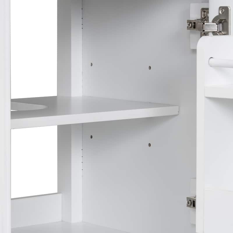 20 Inch Freestanding Cabinet Bathroom Vanity with Sink,Tilt-Out Drawer