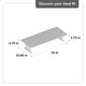 preview thumbnail 8 of 35, Jani Wood Monitor Stand Riser Desk - Ergonomic Design Stand, Desktop Organizer Table for Home, Office Workspace, Gaming Desk