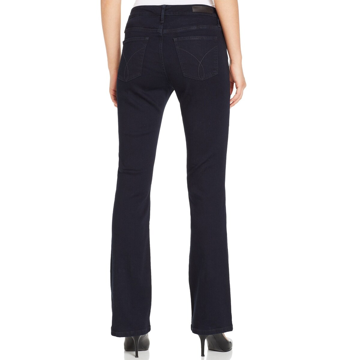 calvin klein curvy bootcut jeans