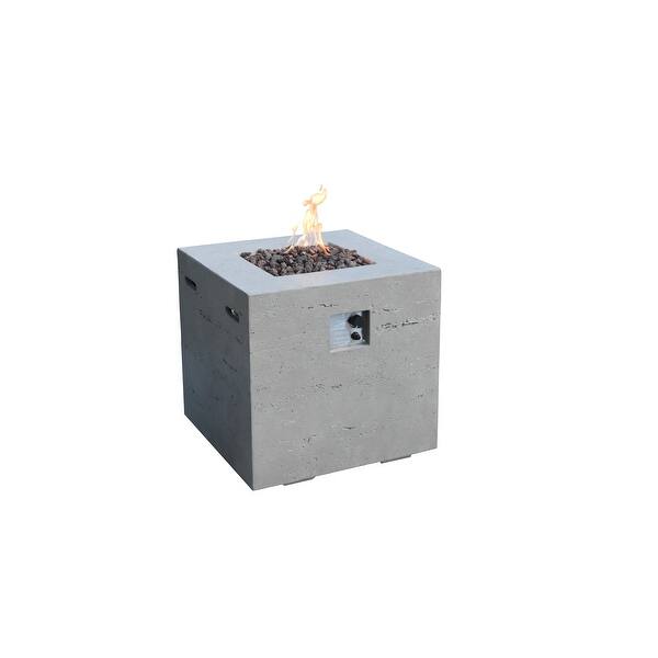 Modeno Ellington Concrete Fire Table, Gray, Propane 40,000 BTUs On Sale Bed Bath & Beyond