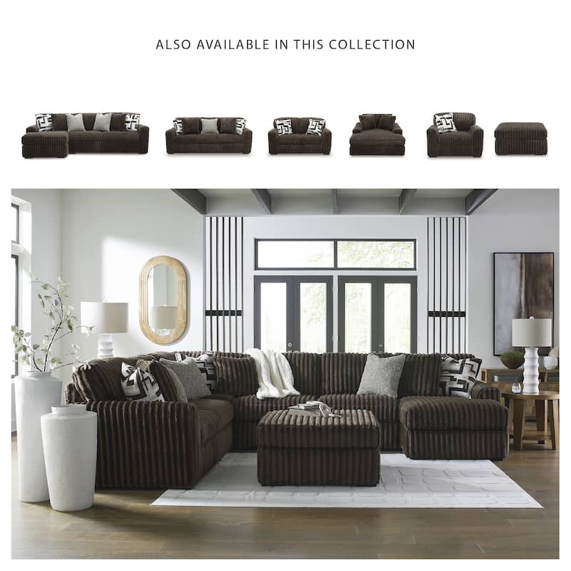 Signature Design by Ashley Midnight-Madness Sofa - 98"W x 41"D x 40"H