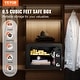 preview thumbnail 2 of 5, VEVOR 0.5 and 1.2 CF Safe Digital Keypad 2 Keys Fireproof Bag 13.8x9.8x9.8in & 15.8x11.8x13.8in Home Hotel Security