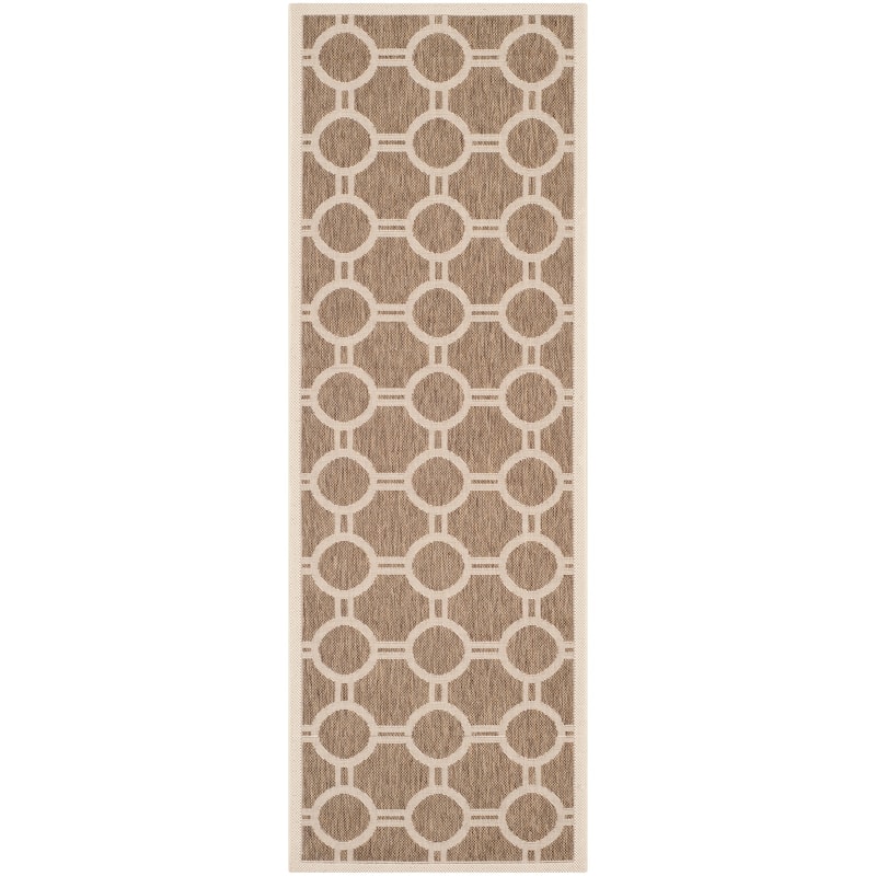 SAFAVIEH Courtyard Sweta Indoor/ Outdoor Waterproof Patio Backyard Rug