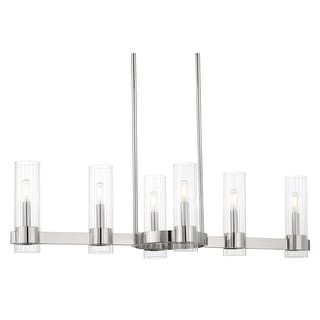 Minka Lavery Vernon Place 6 Light 42" Wide Linear Chandelier