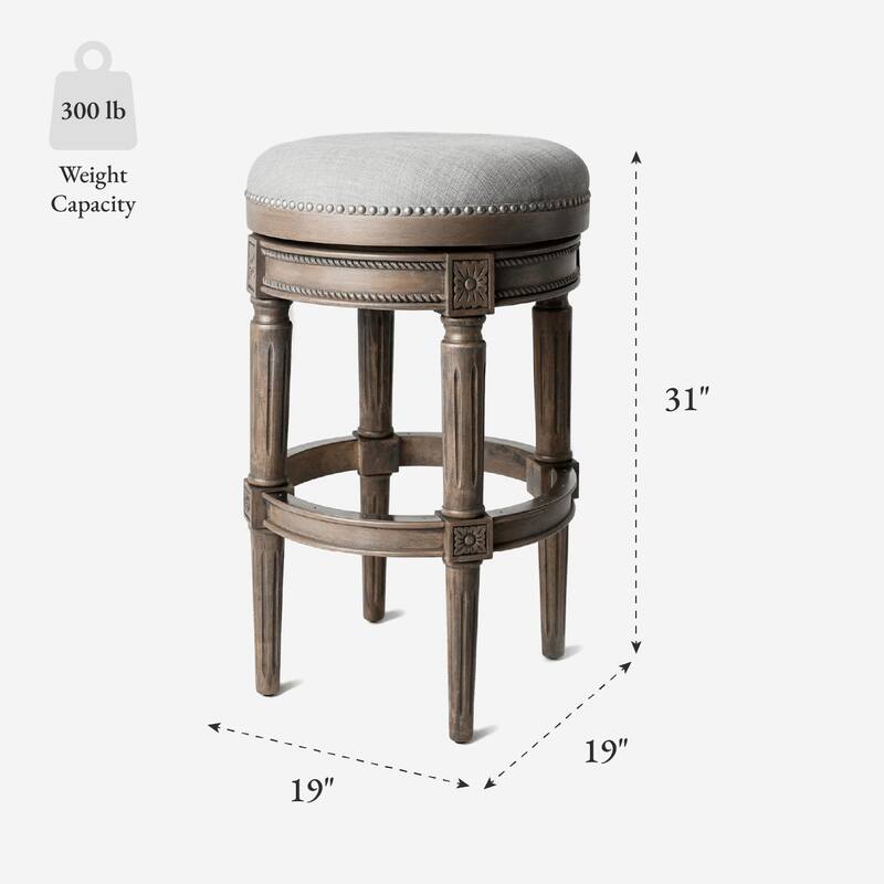 Maven Lane Pullman Backless Kitchen Stool
