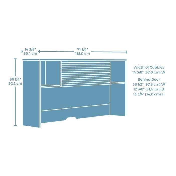 Palo Alto 72" Desk Hutch Spm