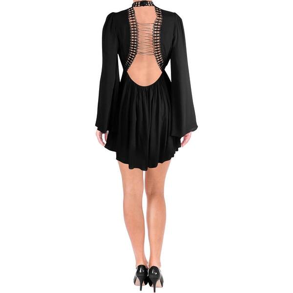 Shop Free People Womens Divine Casual Dress Lace Inset Mini