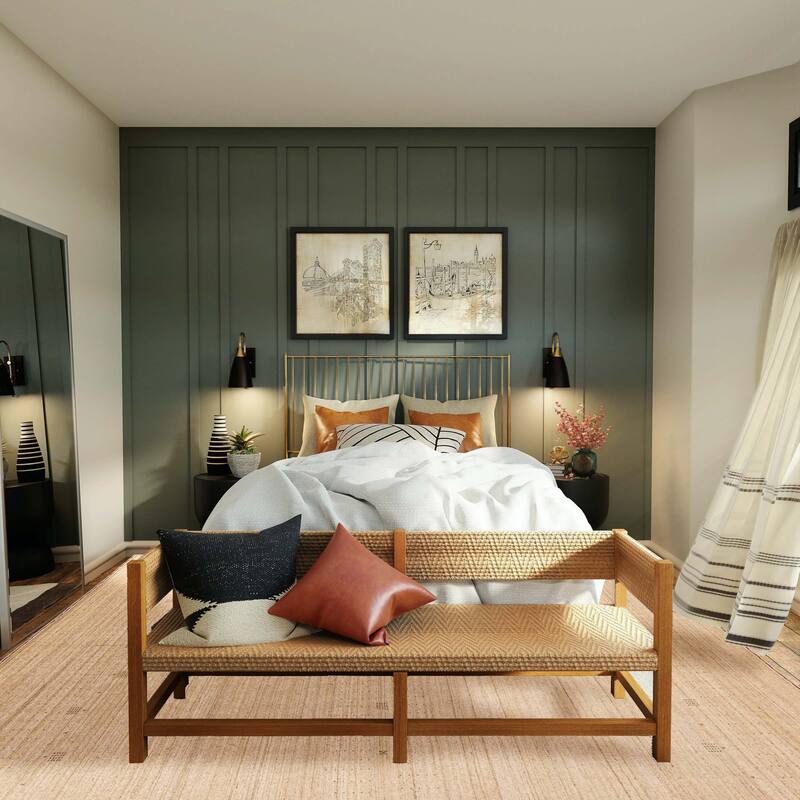 ECARPETGALLERY Hand Loomed Indo Gabbeh Ivory Wool Rug - 8'3 x 9'10