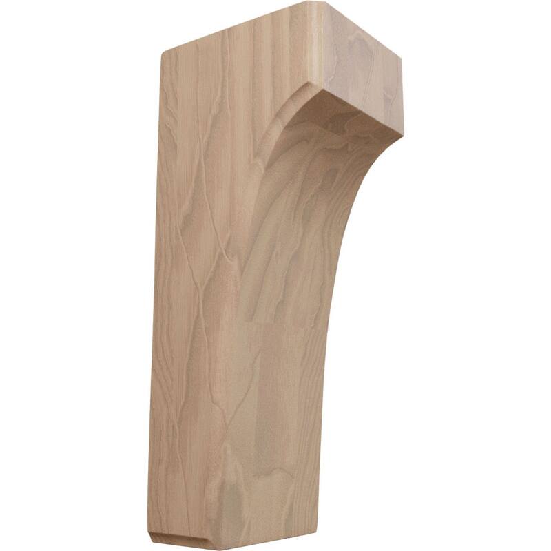 Clarksville Bracket - 3 1/2"W x 4"D x 10"H - Mahogany
