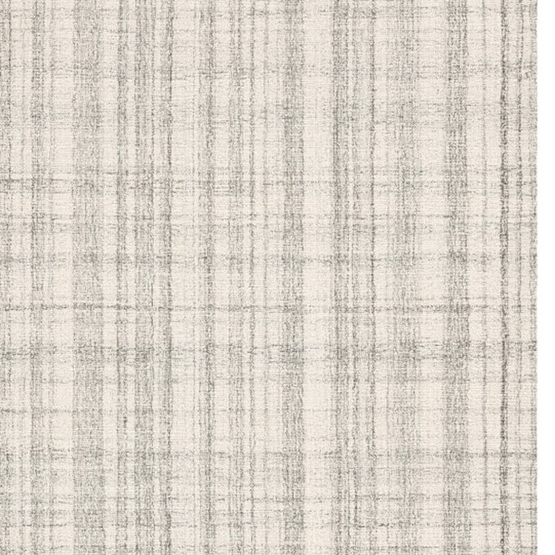 HomeRoots Plaid Transitional Rectangle Area Rug