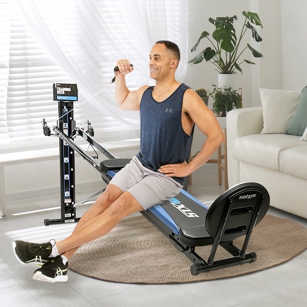 Total Gym XLS Men/Women Universal Fold Home Gym Workout Machine 