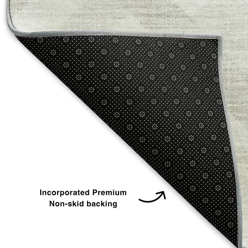 Premium Washable Super Soft Contemporary Geo Mayfield Rug