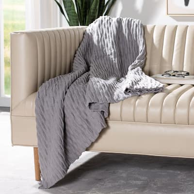 SAFAVIEH Franka Knit Throw