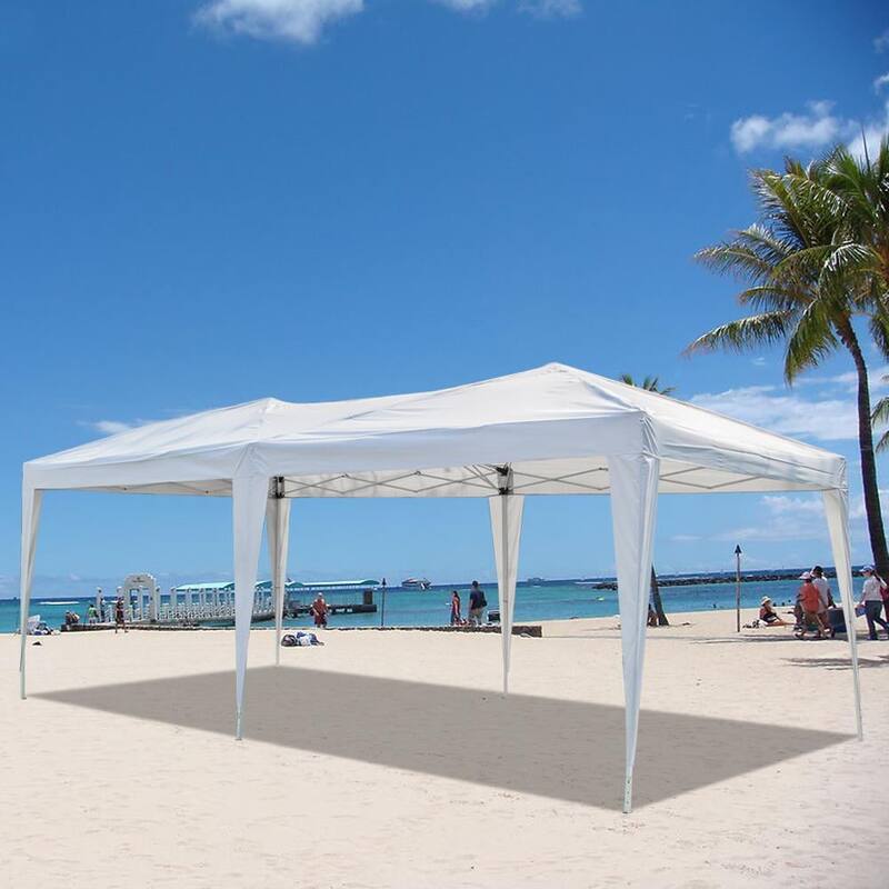 Easy pop-up wedding party tent - White