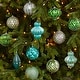 preview thumbnail 4 of 2, Holiday Lux Shatterproof, 12 Count Christmas Tree Ornament Set, 100mm