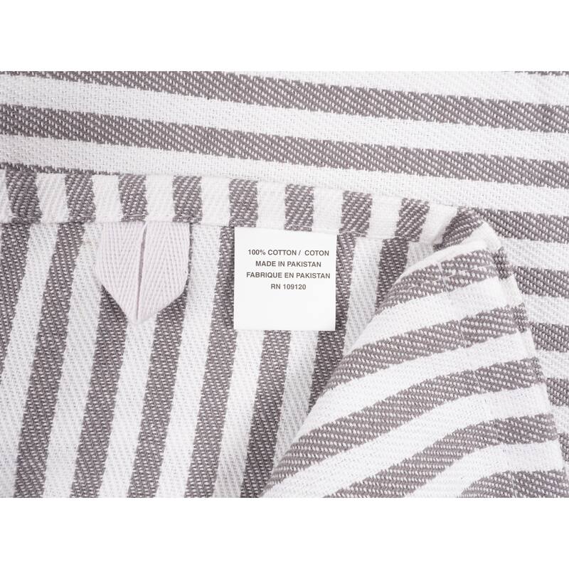 Mixed Flat and Terry Kitchen Towels, Set of 6