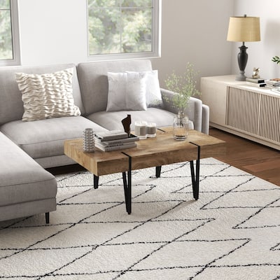 Coffee Table Cocktail Table Steel Hairpin Legs Living Room