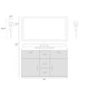 preview thumbnail 11 of 12, Modern Gold 1-Light LED Wall Sconce Contemporary Bathroom Vanity Light - W4.9"xD2.8"xH24.4"