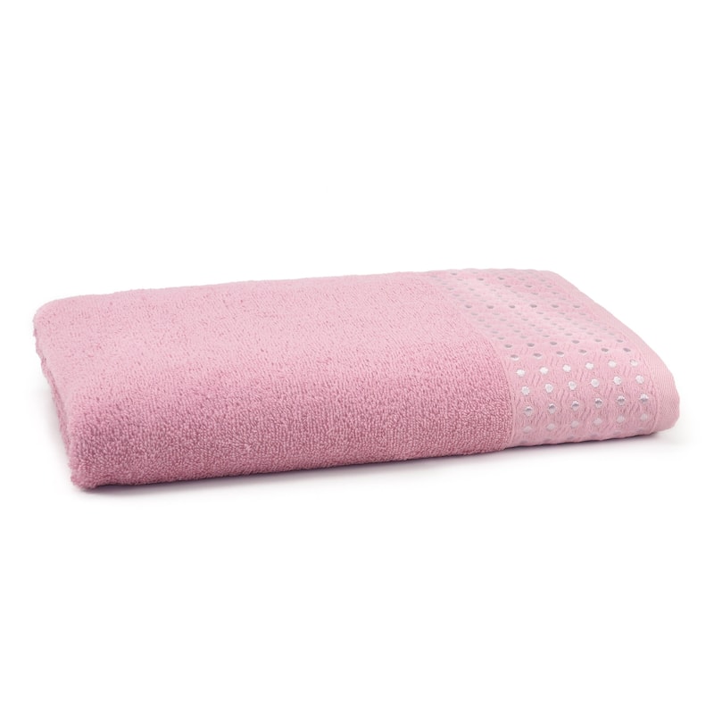 East'N Blue Petek Turkish Cotton Bath Towel (Pack of 1) - Rose