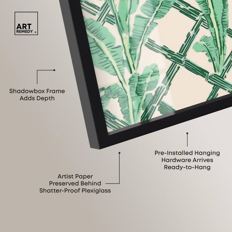Vibrant Squiggles Shadowbox by Art Remedy