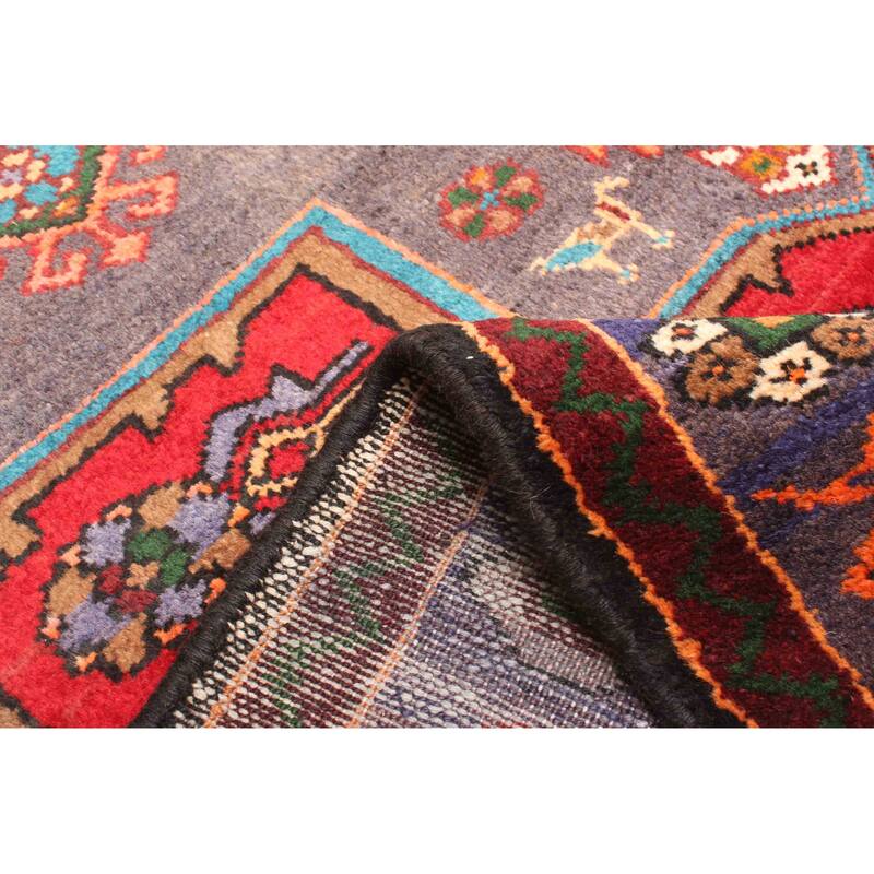 ECARPETGALLERY Hand-knotted Andelz Red Wool Rug - 4'1 x 6'10