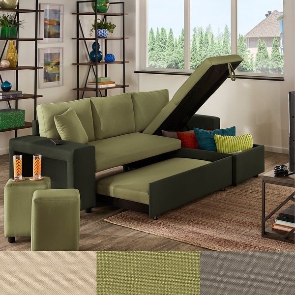 Two seater best sale sofa with storage
