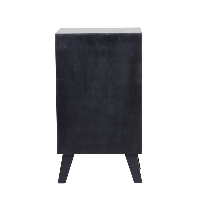 Wooden Room Cabinet - Black - Roche River Decor