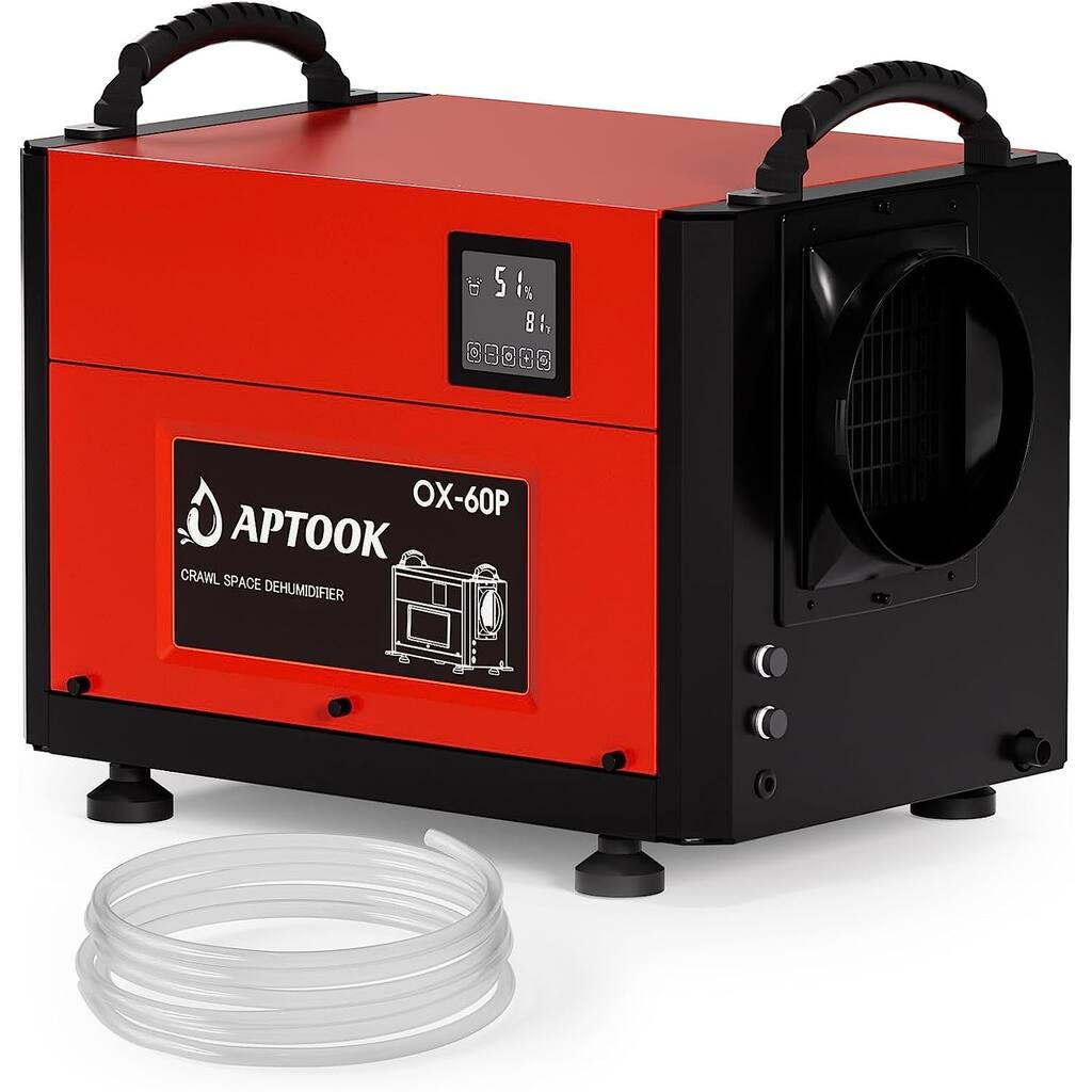 110 Pint Crawl Space Commercial Dehumidifier with 24 H Timer