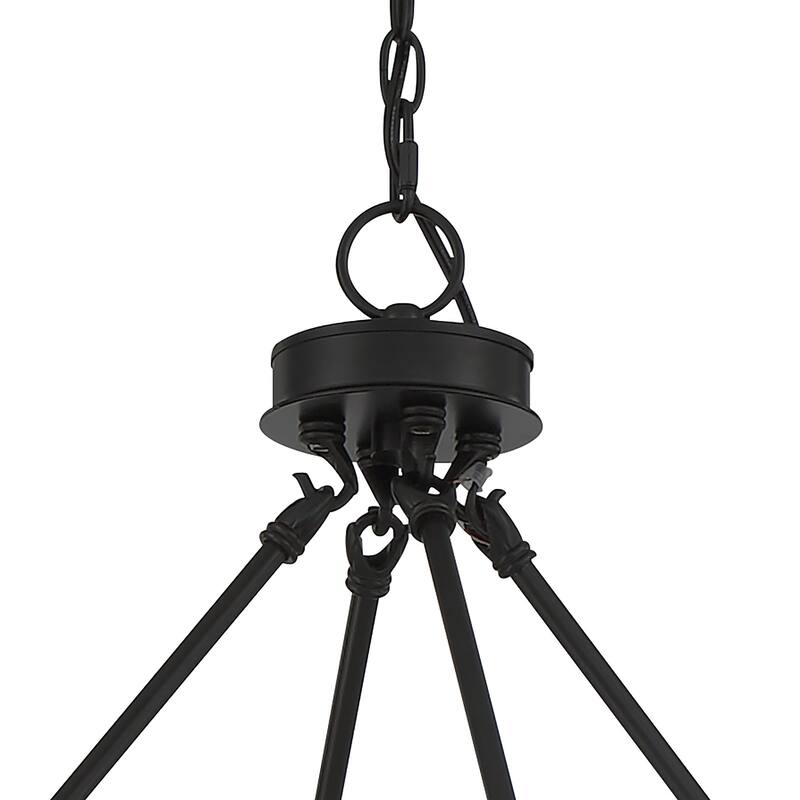 Acroma 24-light 47In Modern Farmhouse Large Wagon Wheel Chandelier