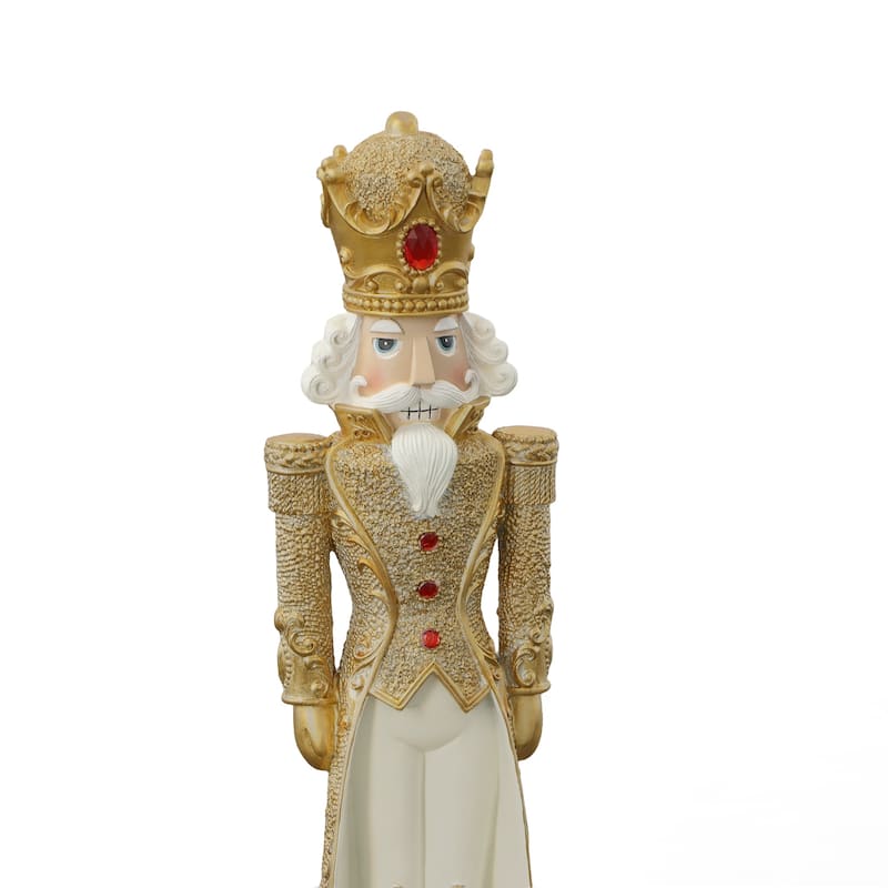 24.5in Nutcracker with Gold Coat