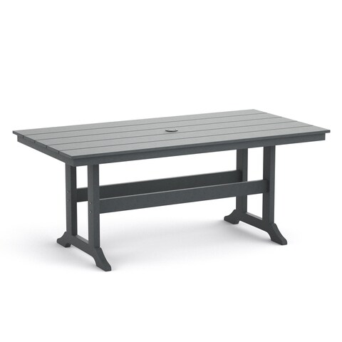Patio Dining Table,with Umbrella Hole
