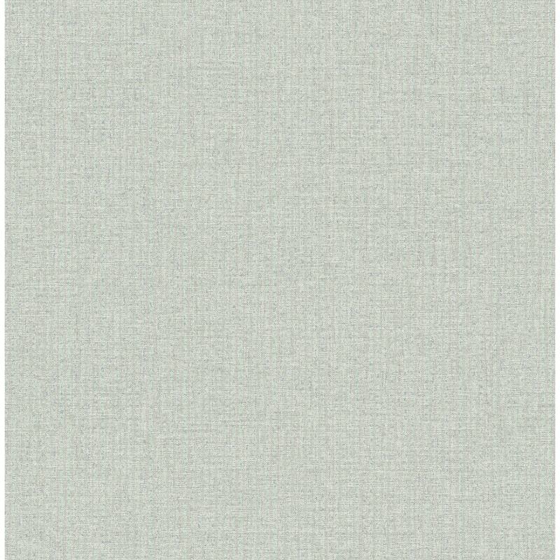 A-Street Prints Lawndale Sage Textured Pinstripe Wallpaper