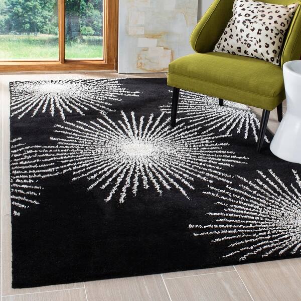 Shop Safavieh Handmade Soho Miyase Burst N Z Wool Rug On Sale Overstock 5779102