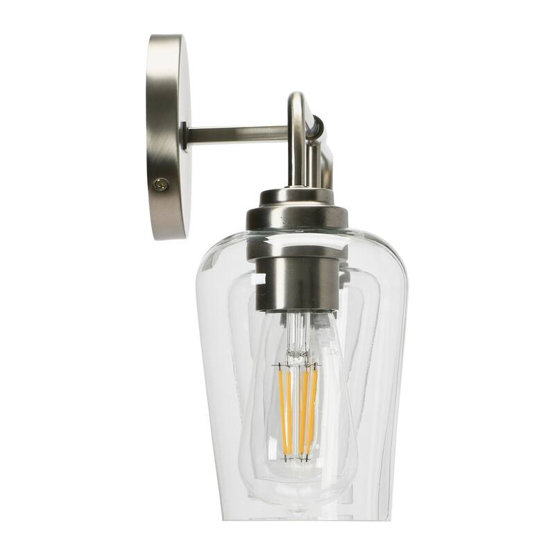 Robert Stevenson Lighting Holden - Metal and Glass Vanity Light
