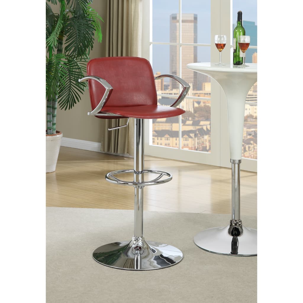 Red Gas Lift Stool