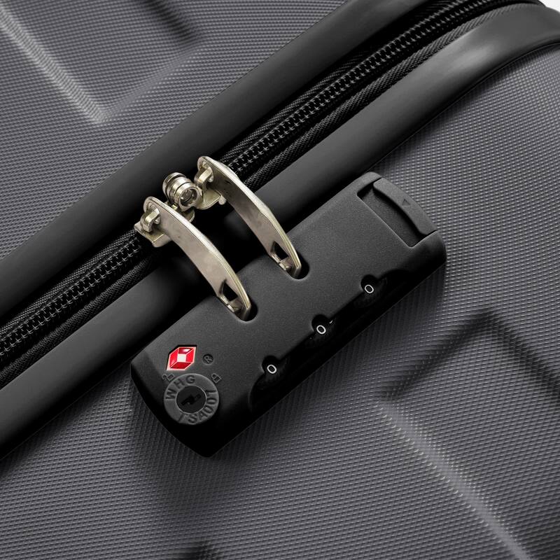 New Model ABS Hardshell 3 Piece Luggage Sets, Lightweight Durable Suitcase with Spinner Wheels and TSA Lock, for Travel