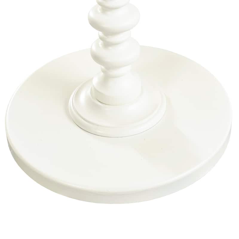 Linon Kallie Round Spindle Accent Table