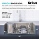 preview thumbnail 7 of 100, KRAUS Kore Workstation Farmhouse Apron Stainless Steel Kitchen Sink