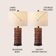 preview thumbnail 10 of 14, Enzo 25" Coastal Water Hyacinth LED Table Lamp, (Set of 2), by JONATHAN Y