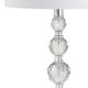 preview thumbnail 11 of 15, JONATHAN Y Harper 28.5" Crystal LED Table Lamp, Clear/Chrome (Set of 2)