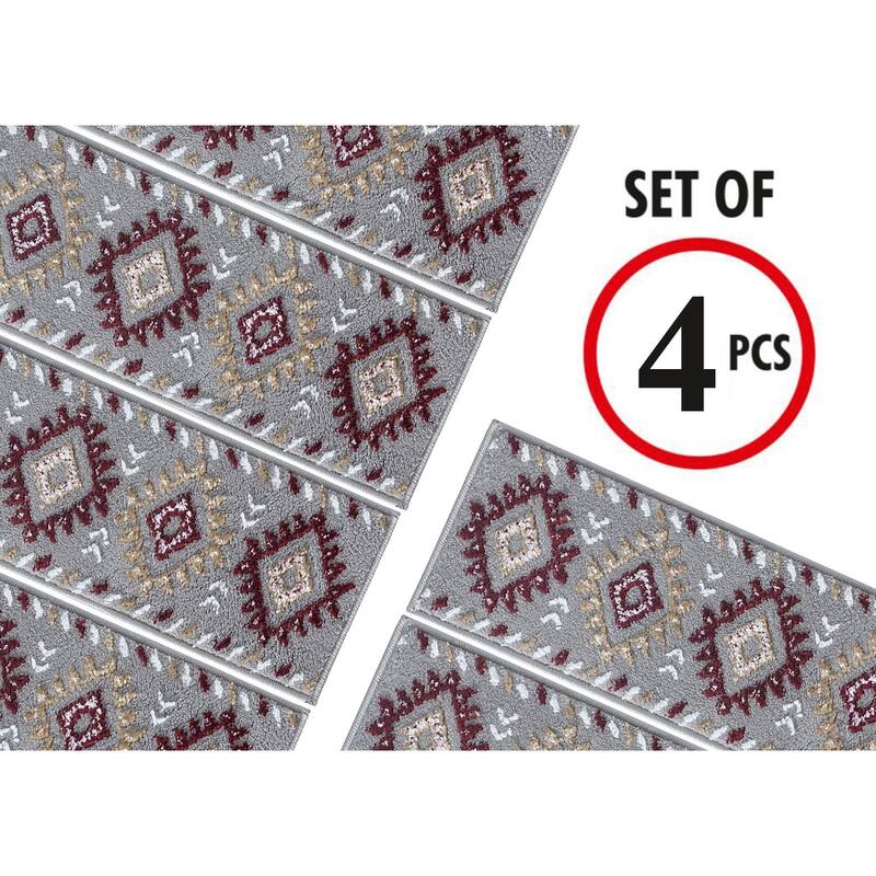 SussexHome Traditional PP Stair Treads (9 x 28 in.)