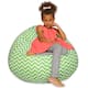 Option Pattern Chevron Green and White