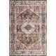 preview thumbnail 9 of 13, Nuloom Prudence Medallion SplashGuard Machine Washable Area Rug
