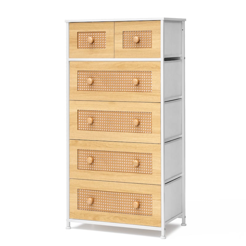 Pellebant 6 Drawers Vertical Dresser Storage Tower