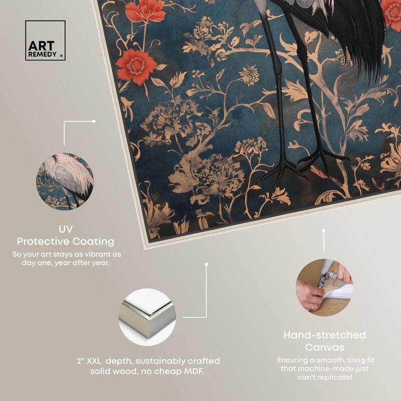 Botanical Bird I Canvas by Art Remedy