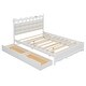 preview thumbnail 36 of 46, Queen Storage Platform Bed with Twin-XL Trundle & USB Ports