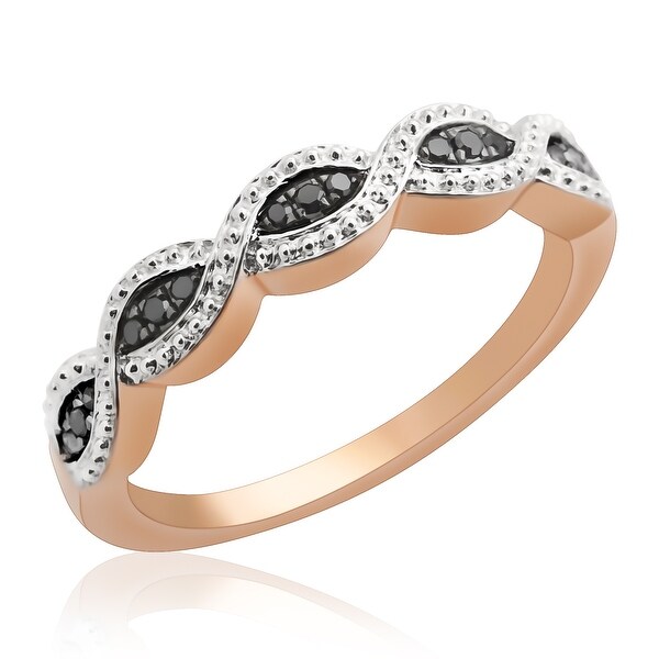 Shop Beautiful Round Brilliant Cut Black Diamond Wedding ...