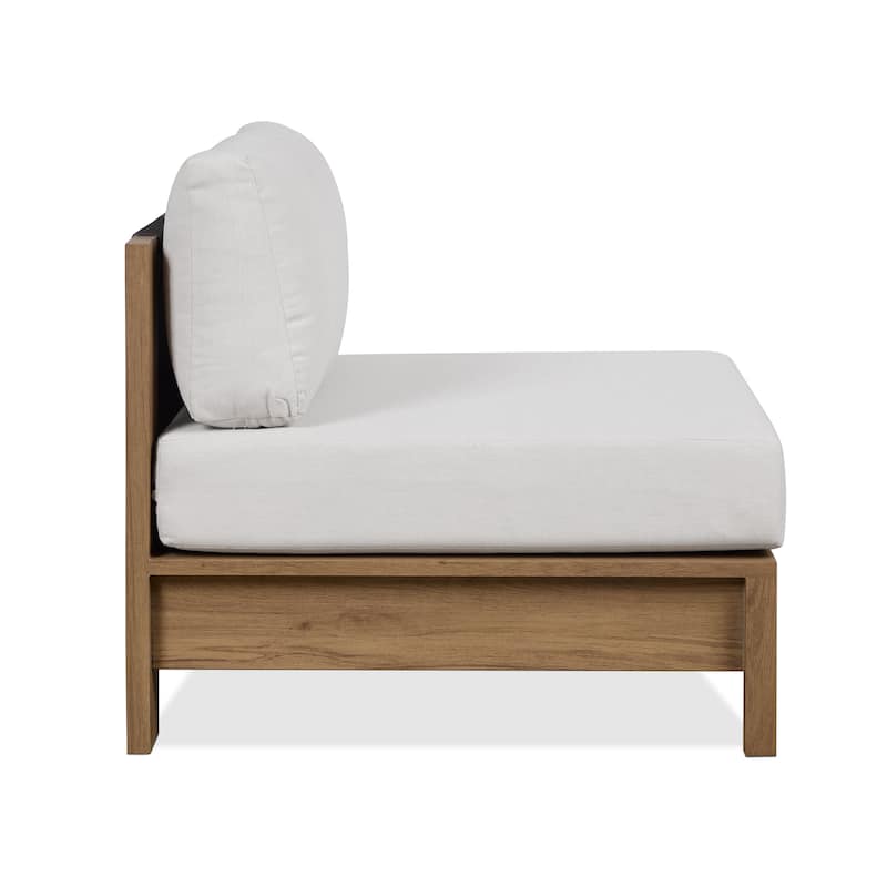 Stratton Armless Outdoor Chair With Sunbrella® Cushions