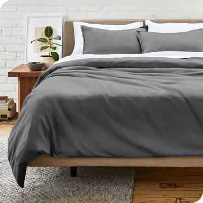 Bare Home Soft Hypoallergenic Microfiber Duvet Cover and Sham Set
