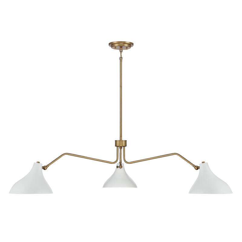 Meridian M7019 3 Light 55" Wide Chandelier